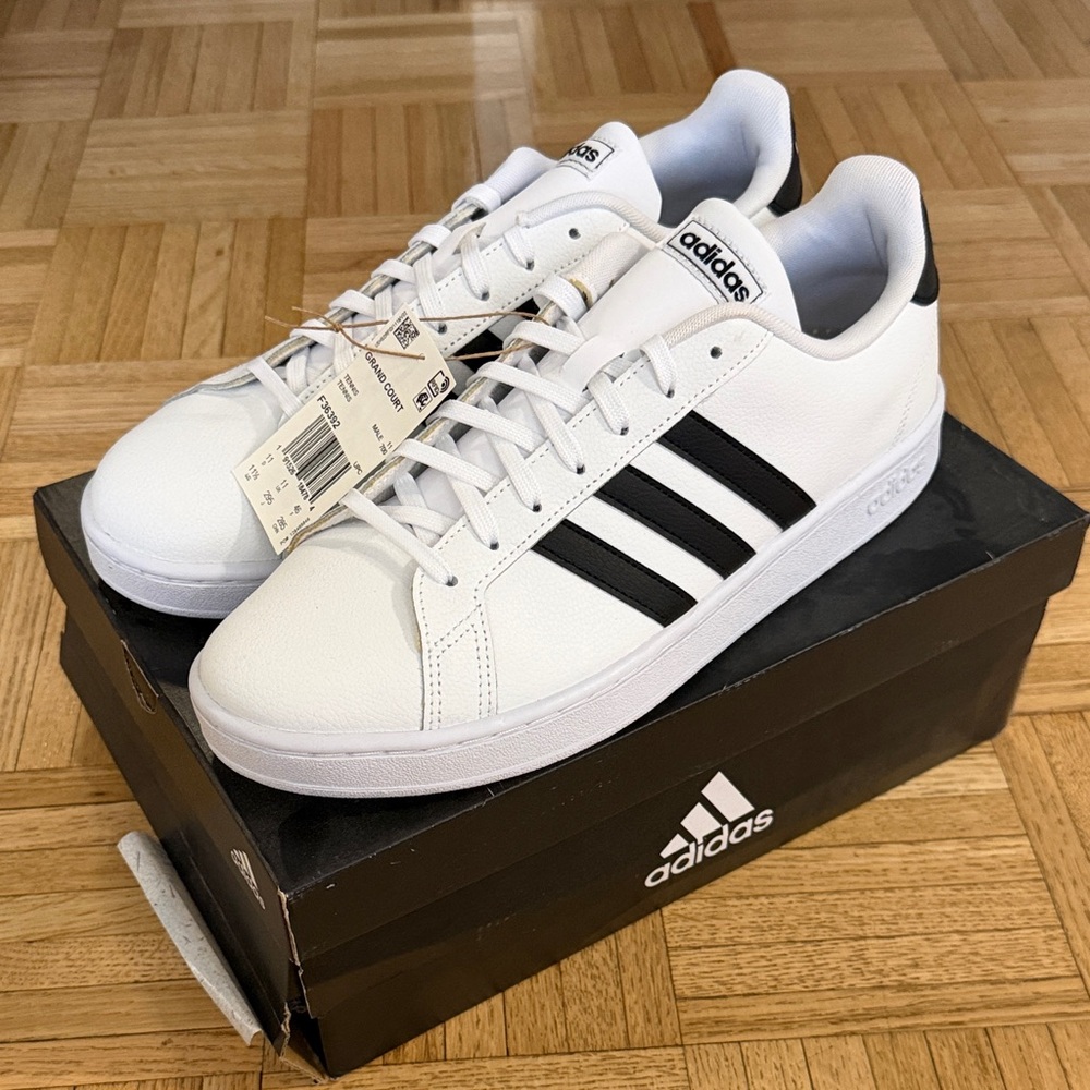 Adidas Grand Court Men's White Sneakers Brand New with tags